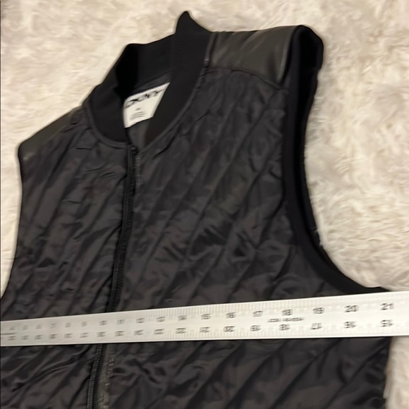 DKNY Black Quilted Vest - Picture 9 of 12